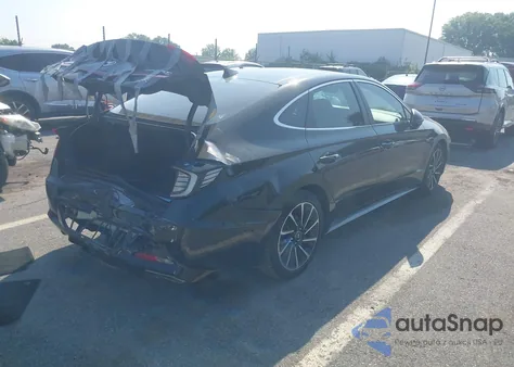 2020 Hyundai Sonata Limited z USA, uszkodzony, nr VIN 5NPEH4J24LH013816